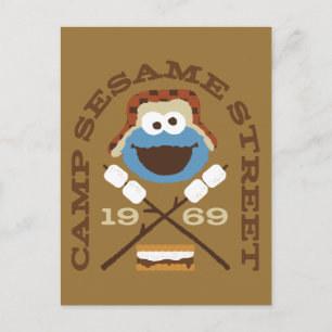 Sesame Street-camp 1969 Vykort