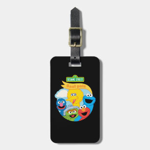 Sesame Street Character Art Bagagebricka