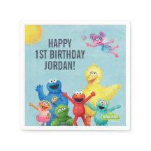 Sesame Street Character Illustration