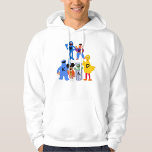 Sesame Street Characters Blankett - teckenspråk Hoodie