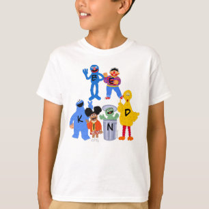 Sesame Street Characters Blankett - teckenspråk T Shirt