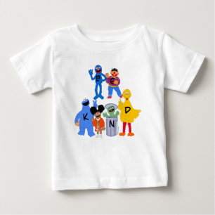 Sesame Street Characters Blankett - teckenspråk T Shirt