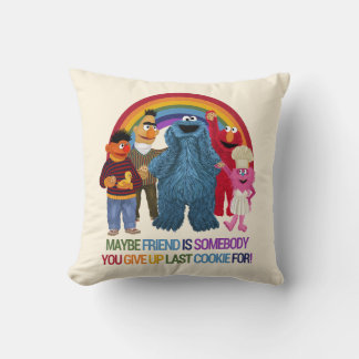 Sesame Street Characters | Vänstercitat Kudde