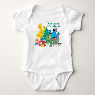 Sesame Street   Christmas Pals Första julen T Shirt