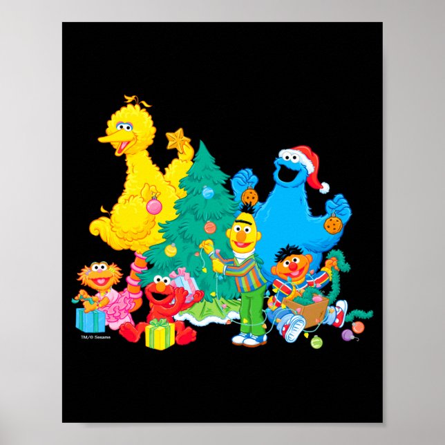 Sesame Street Christmas Pals  Poster (Framsidan)