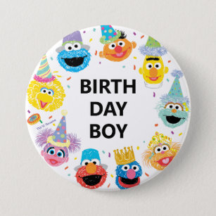 Sesame Street Confetti Birthday Boy Knapp