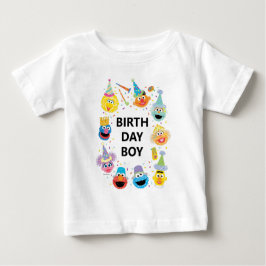 Sesame Street Confetti Birthday Boy T Shirt
