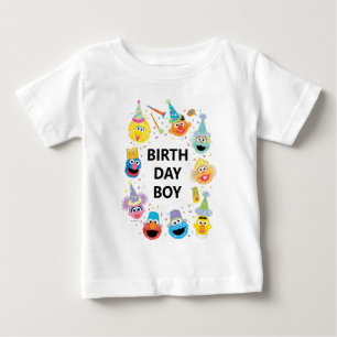 Sesame Street Confetti Birthday Boy T Shirt