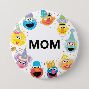 Sesame Street Confetti Birthday Child's Mamma Knapp