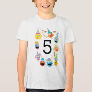 Sesame Street Confetti Birthday T Shirt