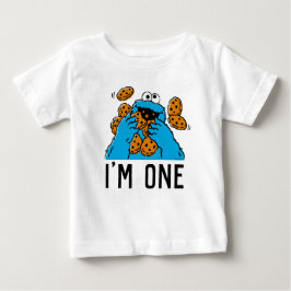Sesame Street | Cookie Monster 1:a födelsedag Baby T Shirt