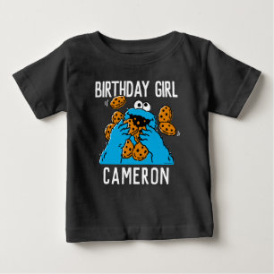 Sesame Street Cookie Monster 1-årsdag T Shirt