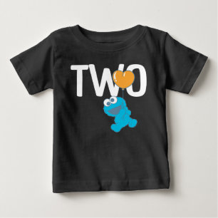 Sesame Street Cookie Monster 2:a födelsedagen T Shirt