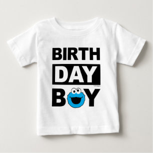 Sesame Street   Cookie Monster - Birthday Boy T Shirt