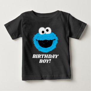 Sesame Street   Cookie Monster - Birthday Boy T Shirt