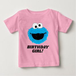 Sesame Street | Cookie Monster - Birthday Girl T Shirt