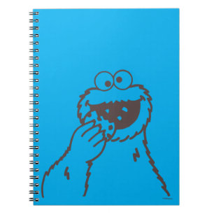 Sesame Street   Cookie Monster Bright Anteckningsbok