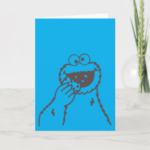 Sesame Street Cookie Monster Bright Kort