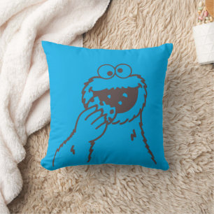 Sesame Street   Cookie Monster Bright Kudde