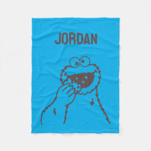 Sesame Street   Cookie Monster Bright   Lägg till  Fleecefilt