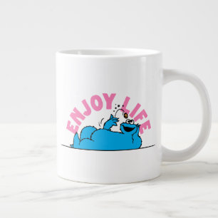 Sesame Street Cookie Monster Ejoy Life Jumbo Mugg