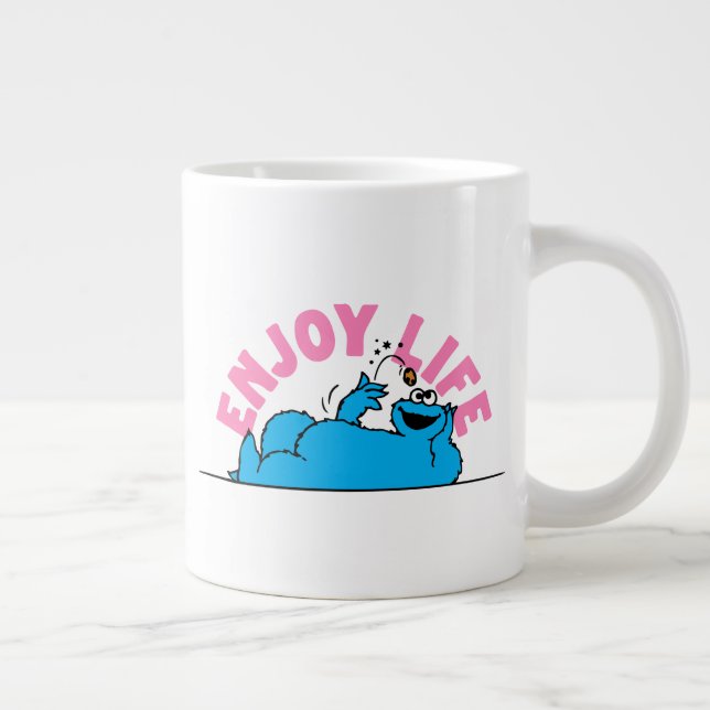 Sesame Street | Cookie Monster Ejoy Life Jumbo Mugg (Höger)