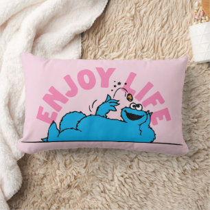 Sesame Street Cookie Monster Ejoy Life Lumbarkudde
