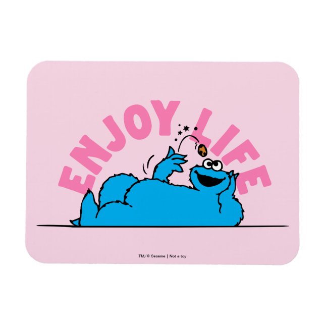 Sesame Street | Cookie Monster Ejoy Life Magnet (Horisontell)