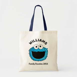 Sesame Street Cookie Monster Family Vacacation Tygkasse