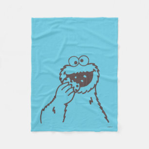 Sesame Street   Cookie Monster Fleecefilt