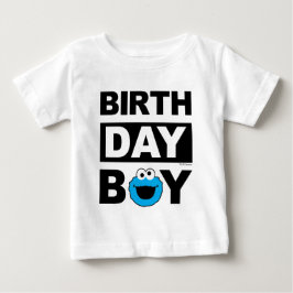 Sesame Street | Cookie Monster - Födelsedags Pojke T Shirt