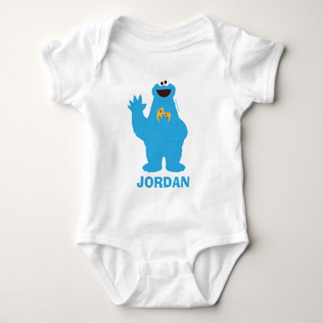 Sesame Street | Cookie Monster för Personlig T Shirt (Framsida)