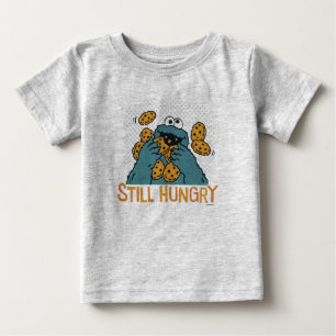 Sesame Street Cookie Monster - fortfarande Hungr T Shirt