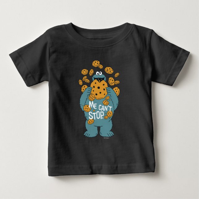 Sesame Street | Cookie Monster - Jag kan inte slut T Shirt (Framsida)