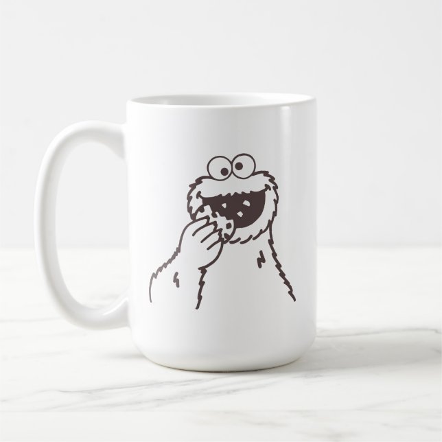 Sesame Street | Cookie Monster Kaffemugg (Vänster)