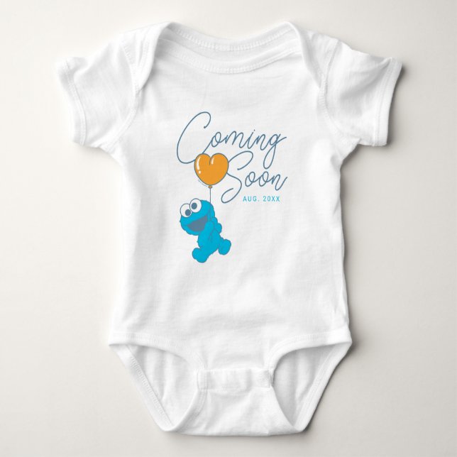 Sesame Street | Cookie Monster - Kommer snart T Shirt (Framsida)