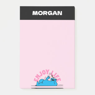 Sesame Street   Cookie Monster   Lägg till namn Post-it Block