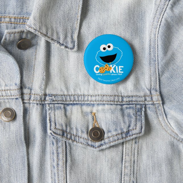 Sesame Street | Cookie Monster Loving Cookies Knapp (In Situ)