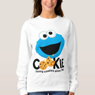 Sesame Street Cookie Monster Loving Cookies T Shirt