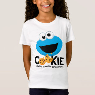 Sesame Street Cookie Monster Loving Cookies T Shirt