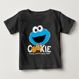 Sesame Street Cookie Monster Loving Cookies T Shirt