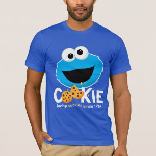 Sesame Street   Cookie Monster Loving Cookies T Shirt