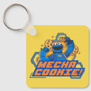 Sesame Street Cookie Monster Mecha Cookie! Nyckelring
