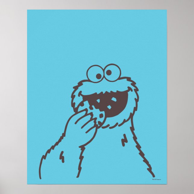 Sesame Street | Cookie Monster Poster (Framsidan)