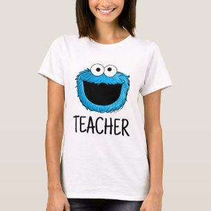 Sesame Street   Cookie Monster Teacher T Shirt