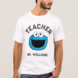 Sesame Street   Cookie Monster Teacher T Shirt