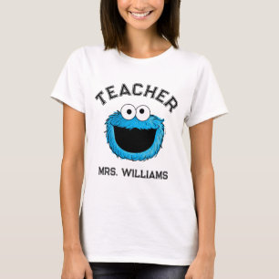 Sesame Street   Cookie Monster Teacher T Shirt