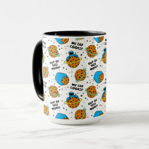 Sesame Street   Cookie Monster ut ur världen Mugg