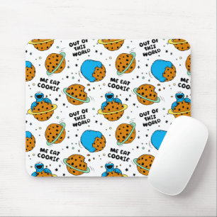 Sesame Street Cookie Monster ut ur världen Musmatta