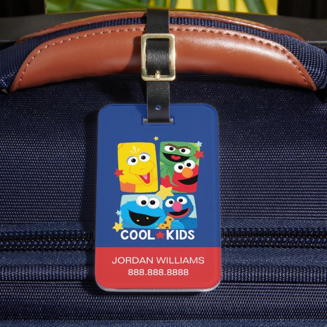 Sesame Street | Coola Kids Bagagebricka (Framsida Insitu 2)